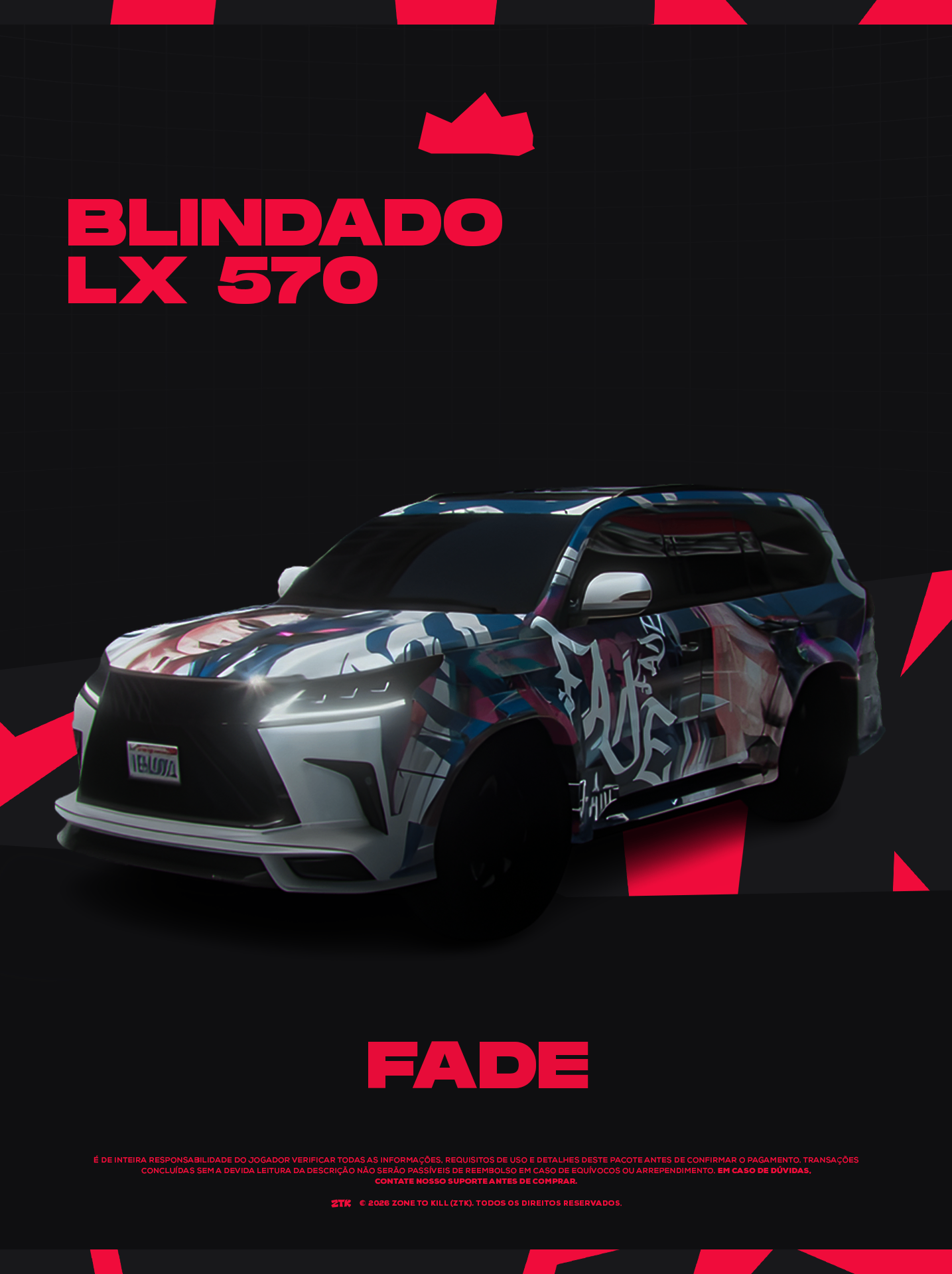 LX570 FADE - 30 DIAS