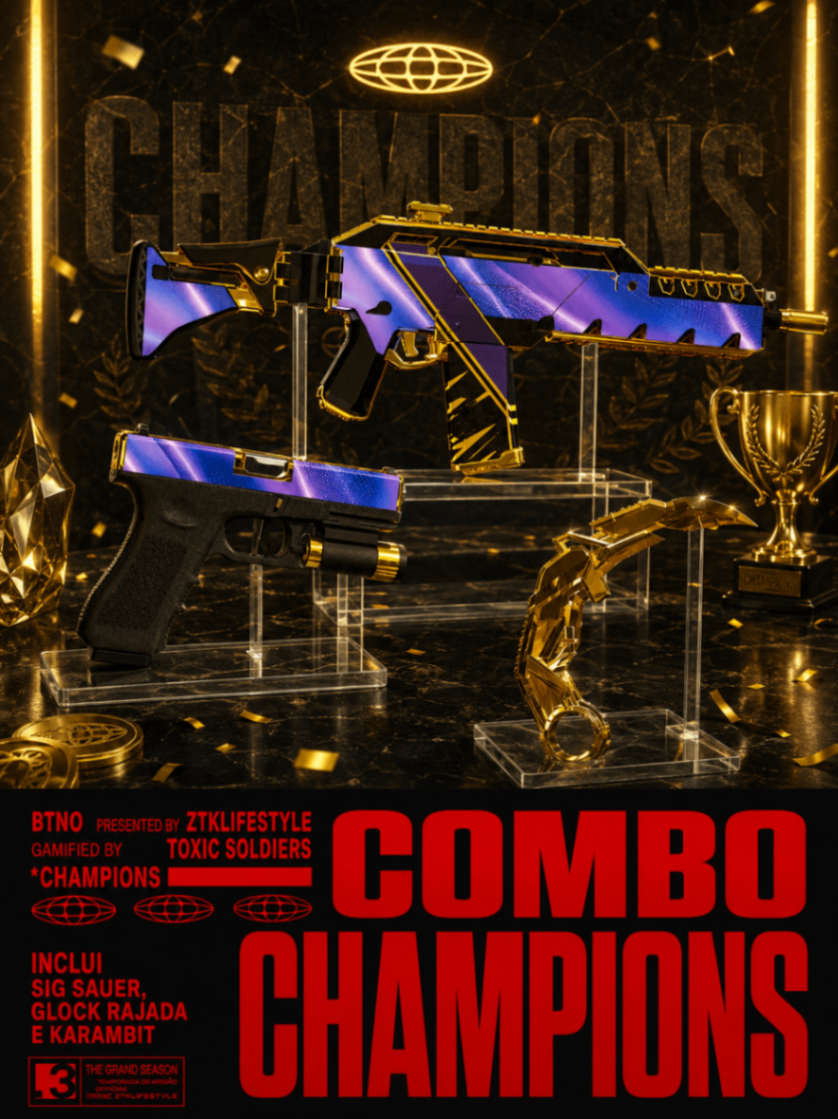 COMBO CHAMPIONS + VIP MYTHICAL - 3 DIA