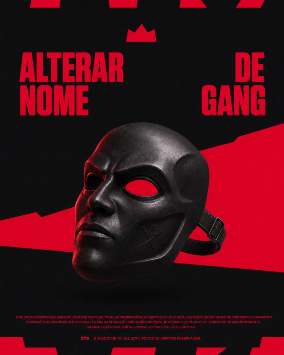ALTERAR NOME DA GANGUE