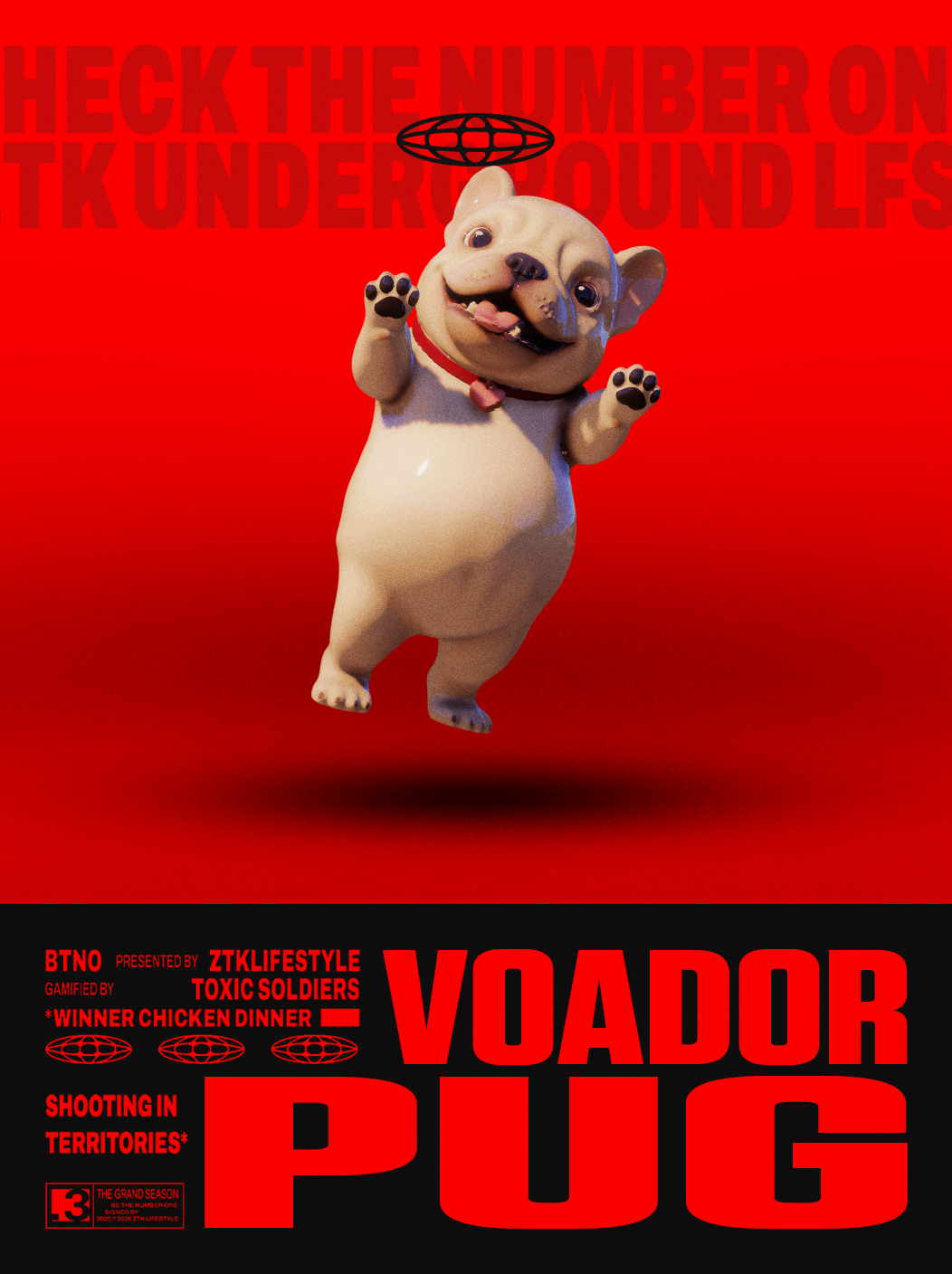 VOADOR PUG - PERMANENTE