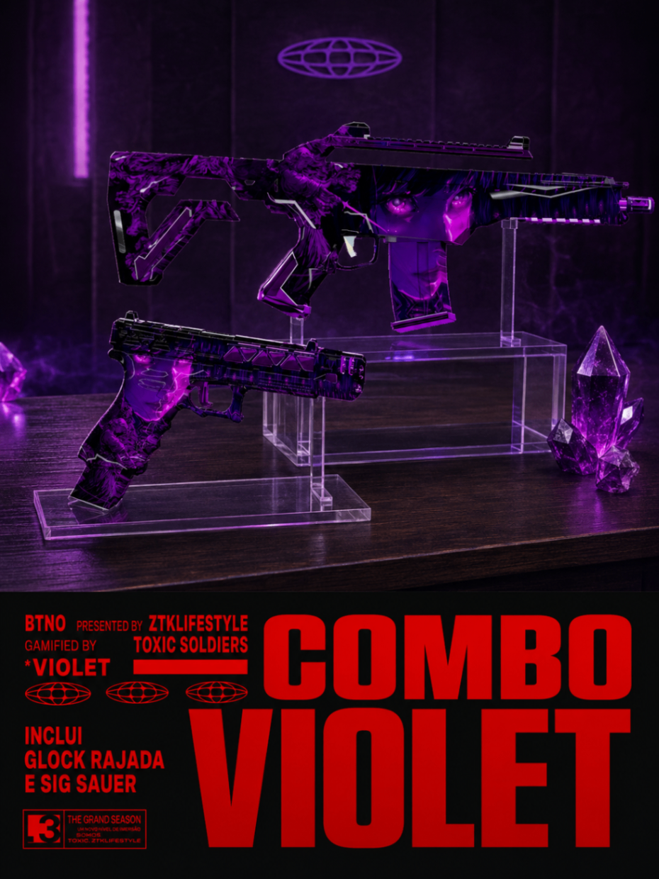 COMBO VIOLET + VIP MYTHICAL - 1 DIA
