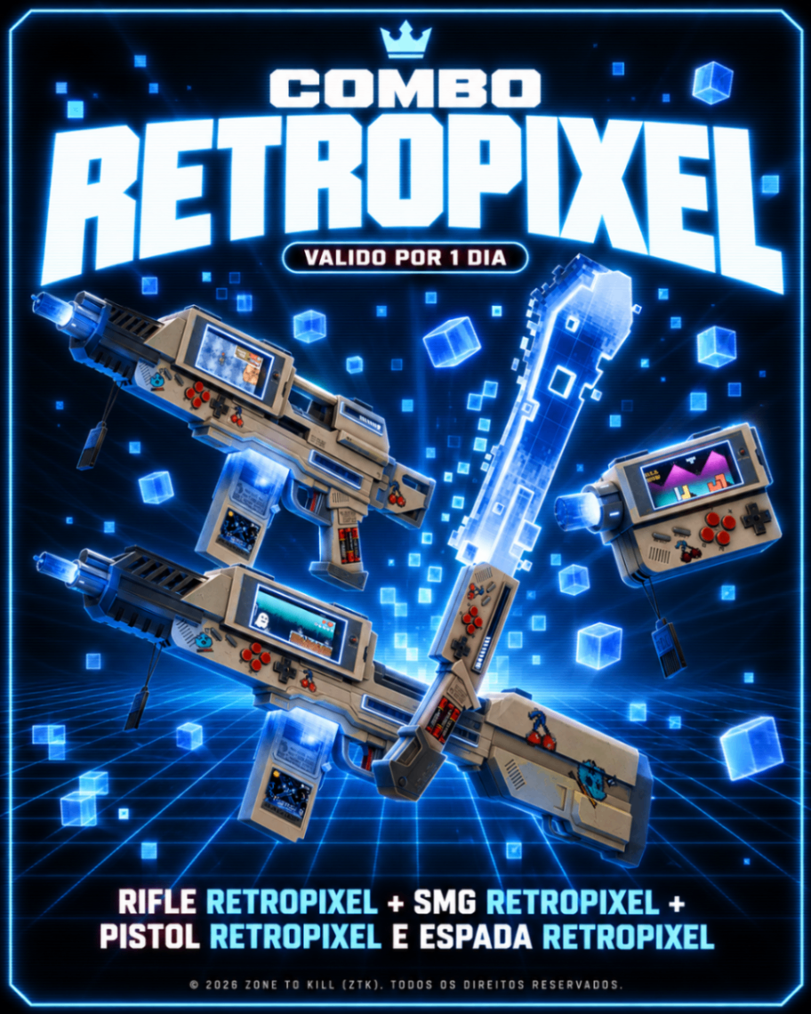 COMBO RETRO BLUE + VIP MYTHICAL - 1 DIA