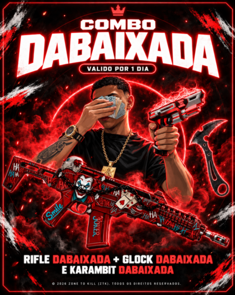 COMBO DABAIXADA - 1 DIA