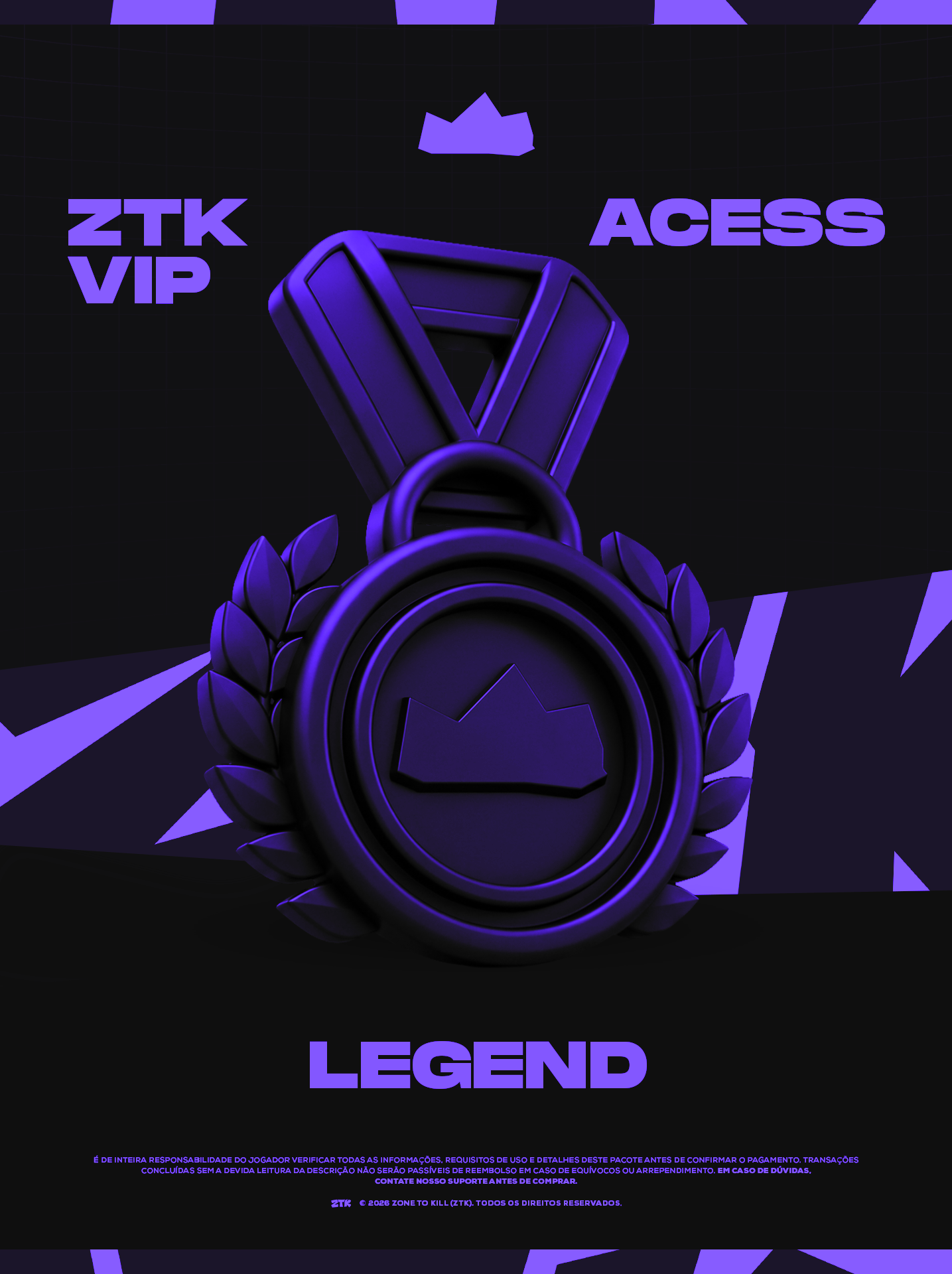 VIP LEGEND - 30 DIAS