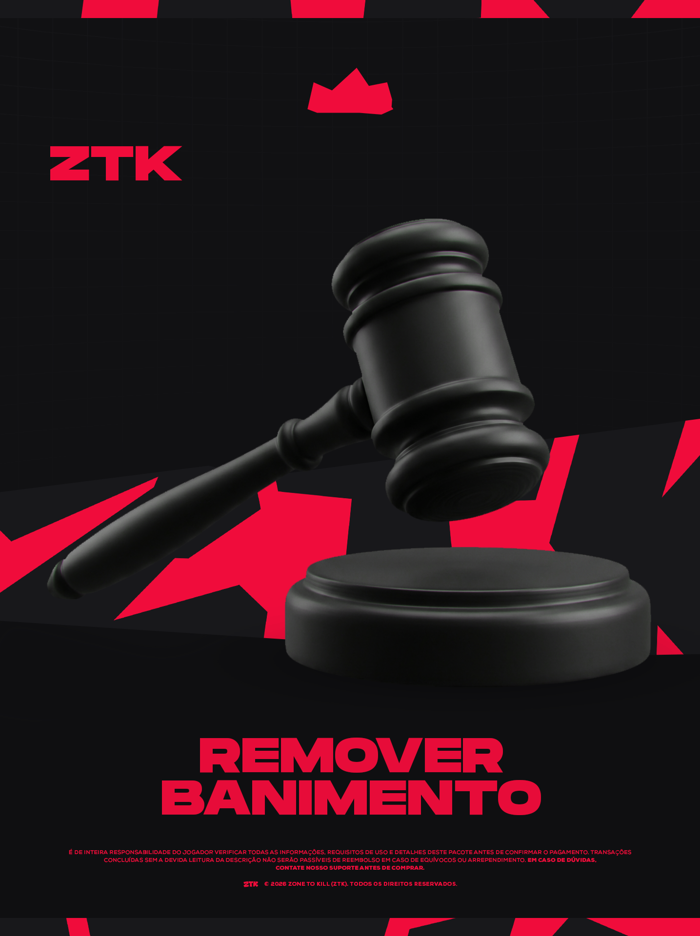 REMOÇÃO DE BANIMENTO