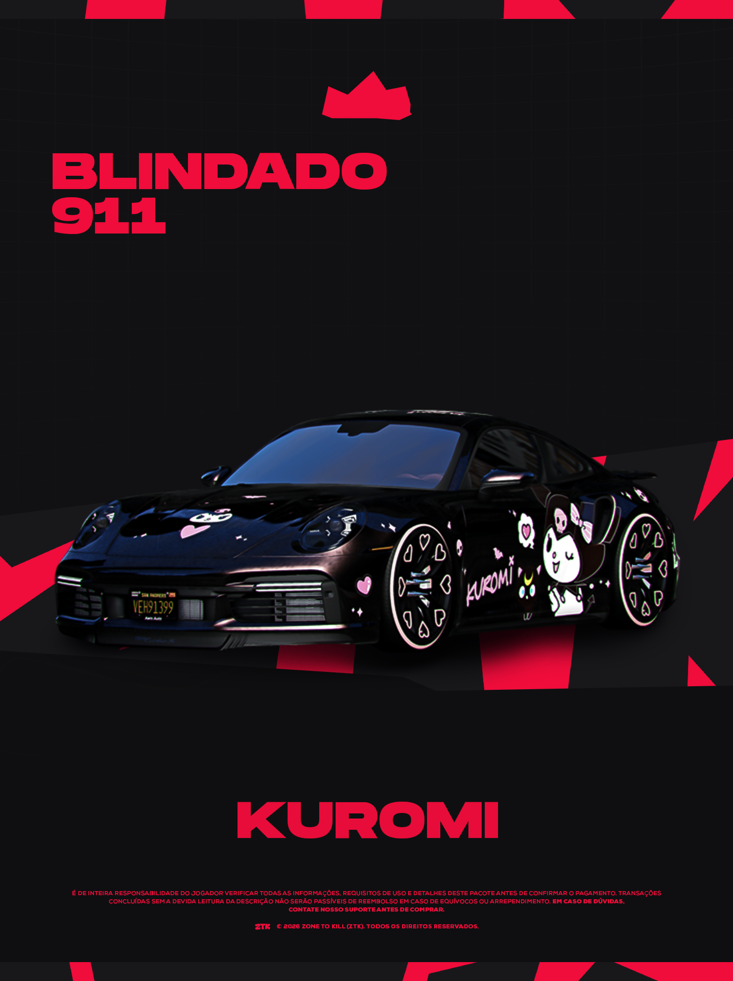 911 KUROMI - 1 DIA