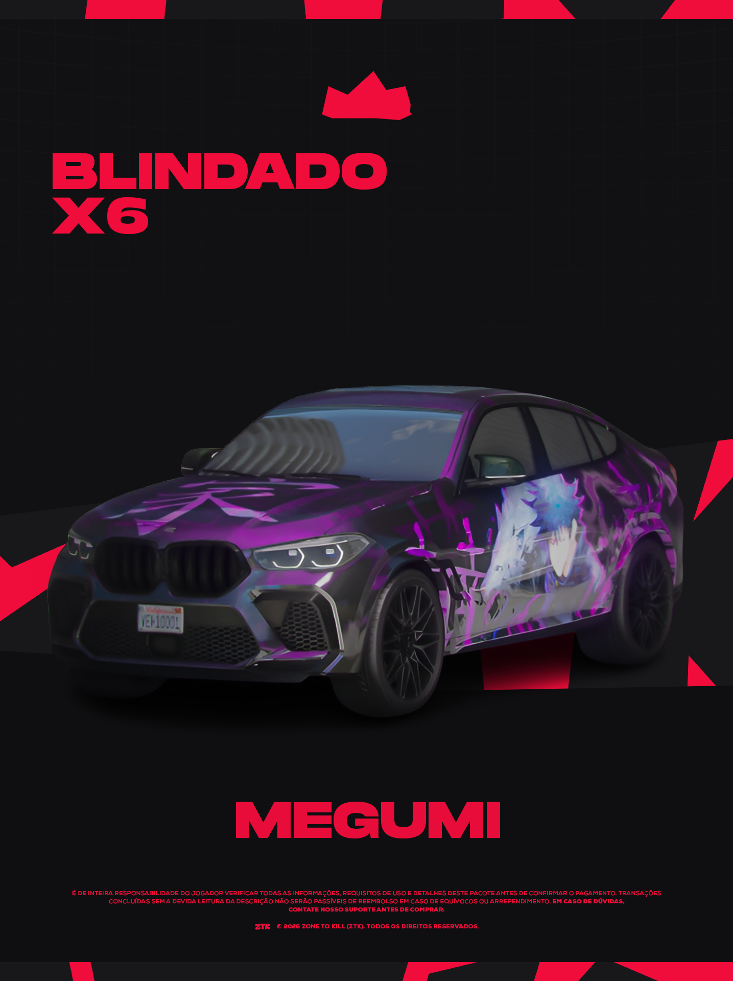 X6 MEGUMI - 30 DIAS