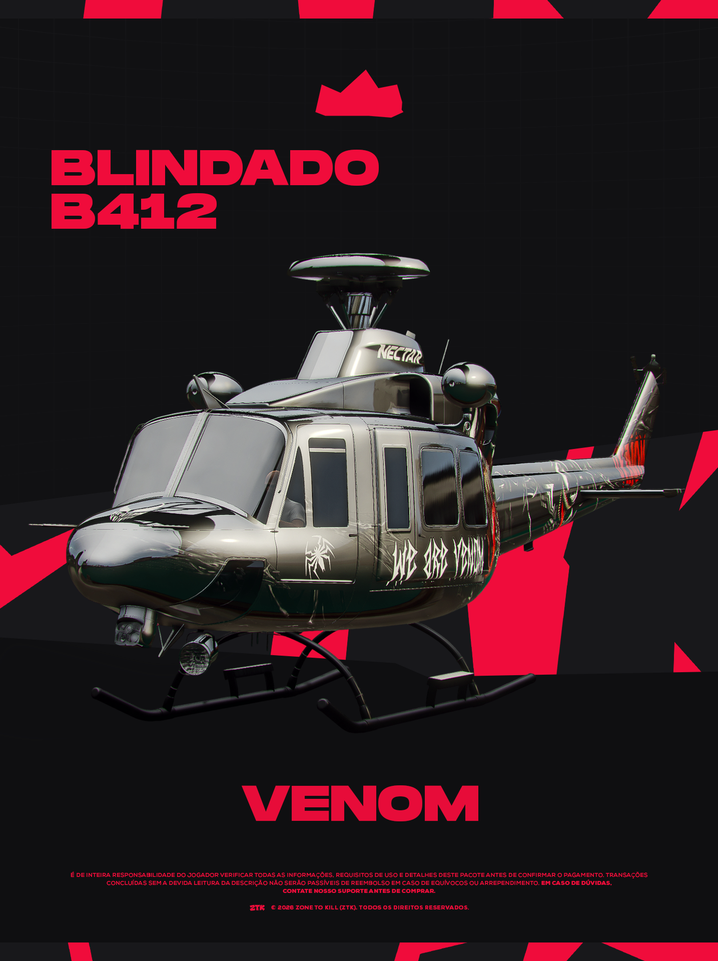 B412 VENOM - 30 DIAS