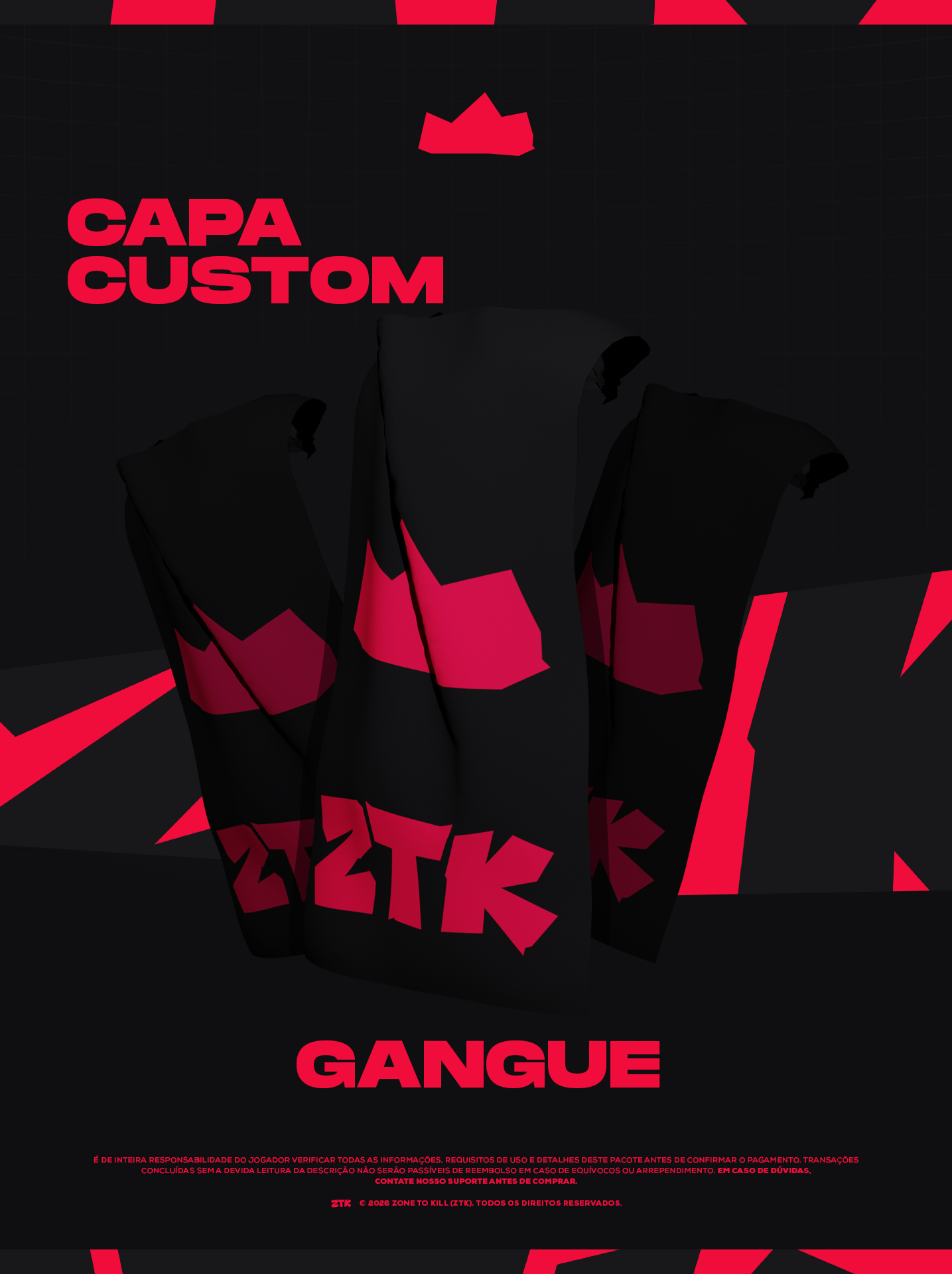 CAPA CUSTOM - GANGUE