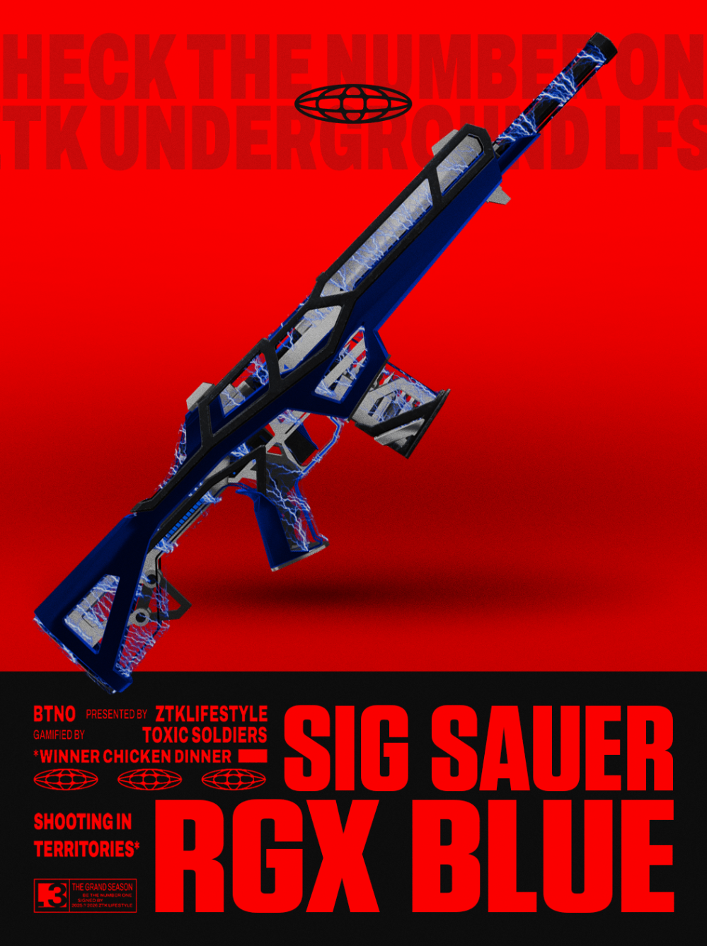 SKIN SIG RGX BLUE - 30 DIAS