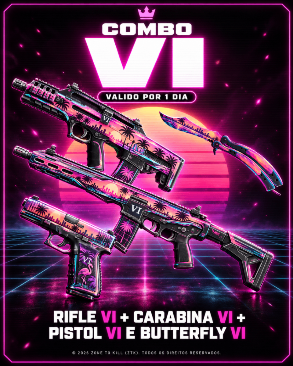 COMBO VI + VIP MYTHICAL - 1 DIA