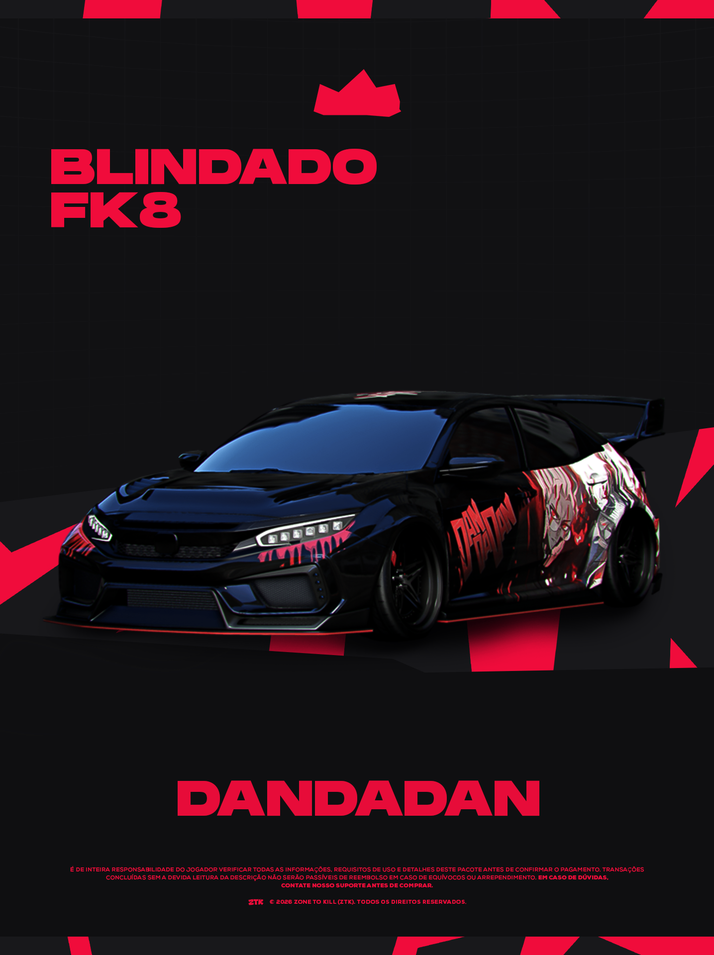 FK8 DANDADAN - 15 DIAS