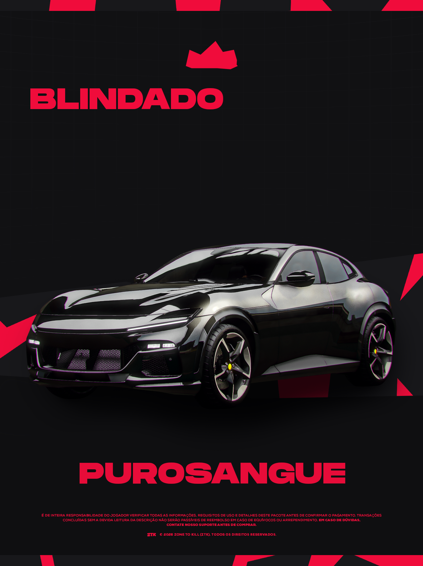 PURO SANGUE - 30 DIAS