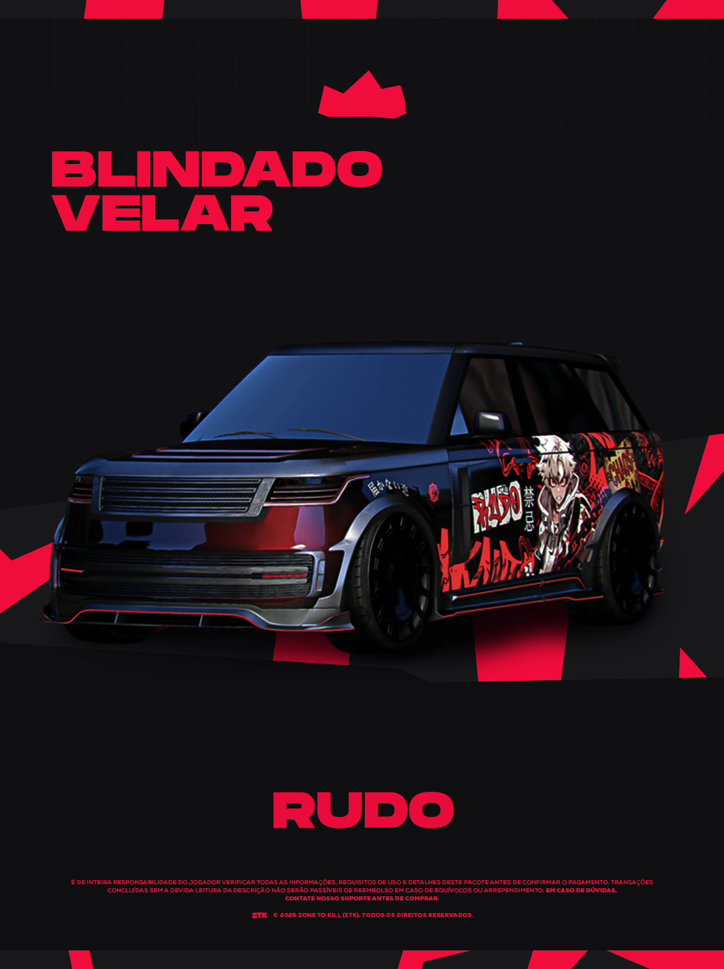 VELAR RUDO - 30 DIAS