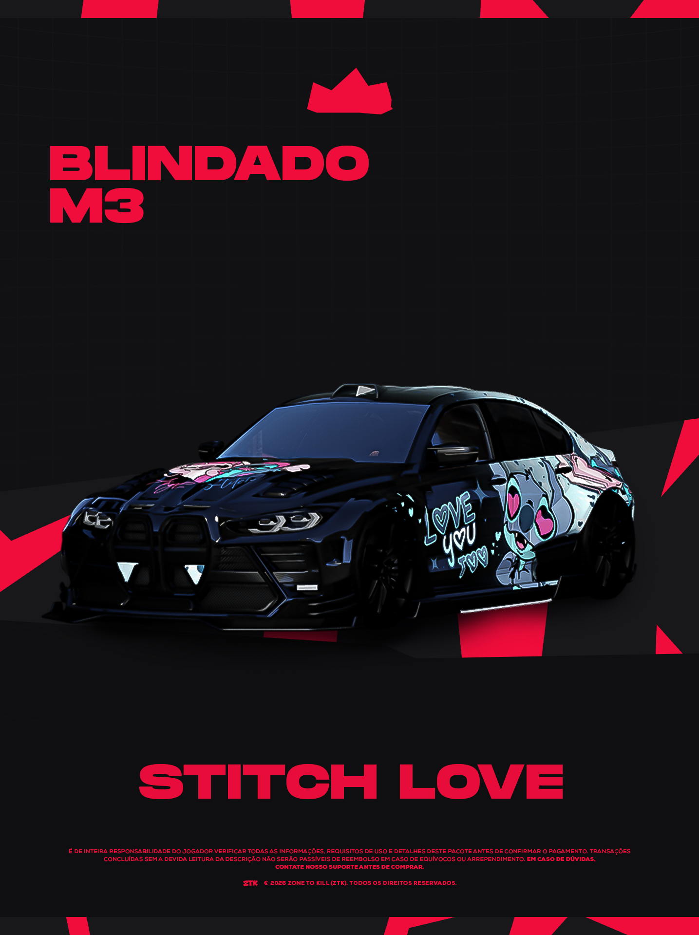 M3 STITCH LOVE - 30 DIAS