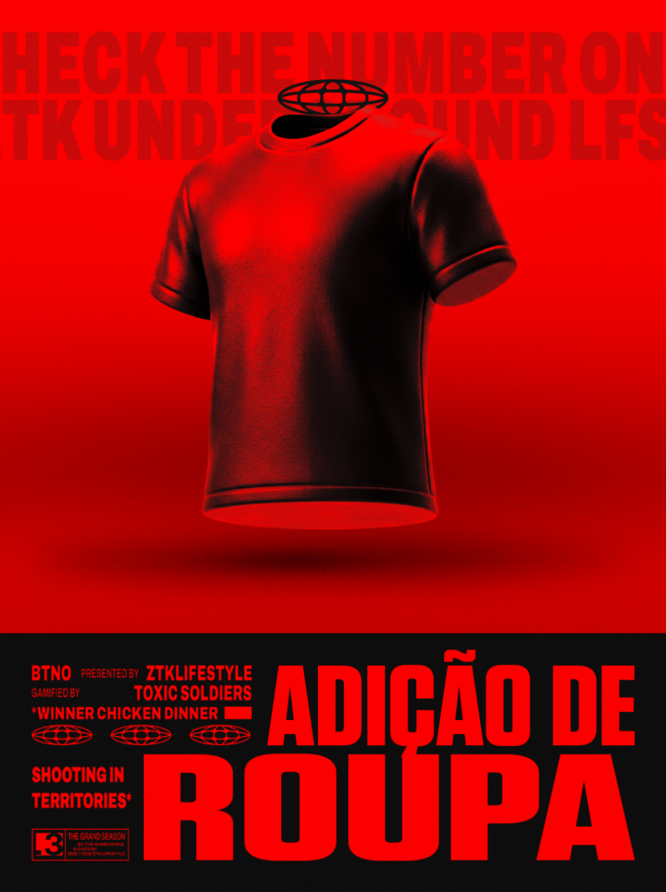ADIÇÃO DE ROUPA - 4 PEÇAS
