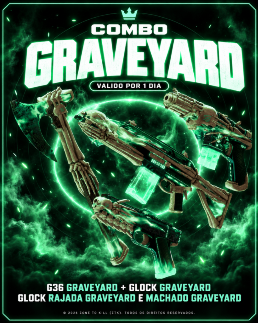 COMBO GRAVEYARD + VIP MYTHICAL - 1 DIA