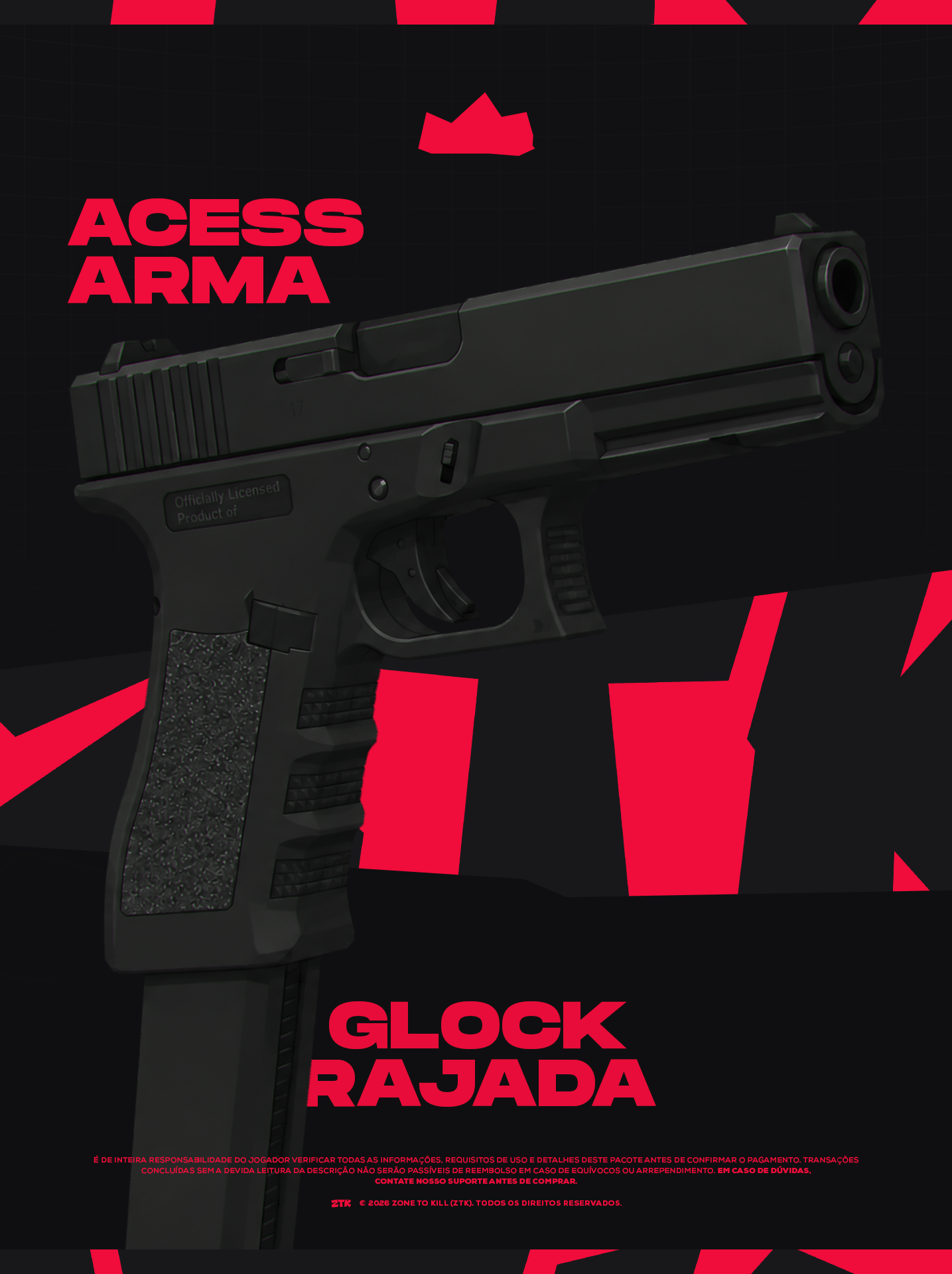 GLOCK RAJADA - 30 DIAS