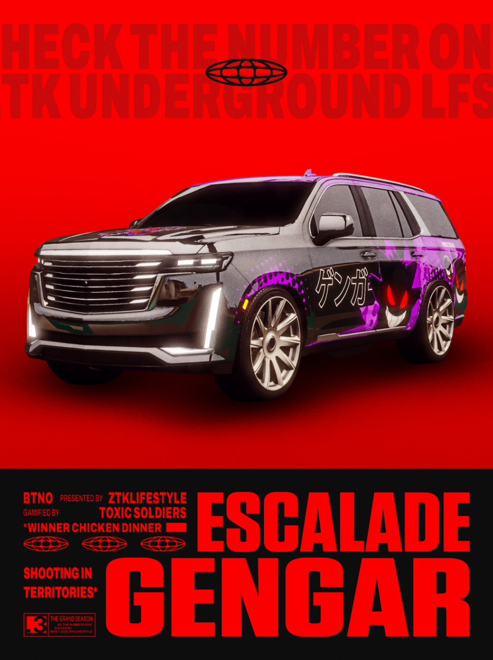 ESCALADE GENGAR - 30 DIAS