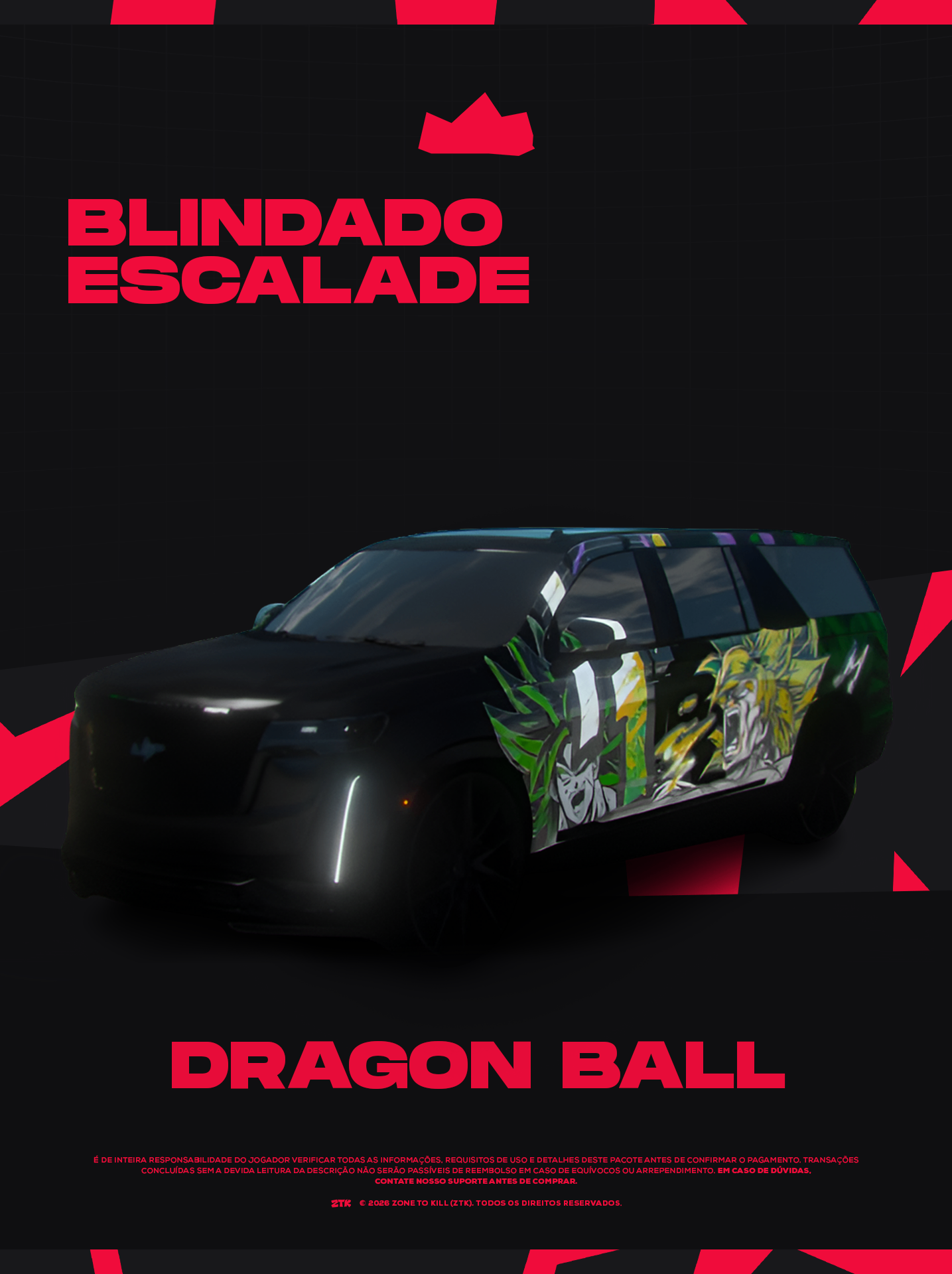 ESCALADE DRAGON BALL - 30 DIAS