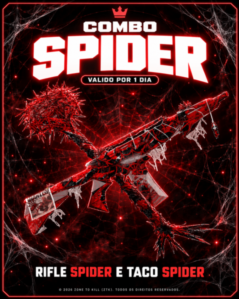 COMBO SPIDER - 1 DIA