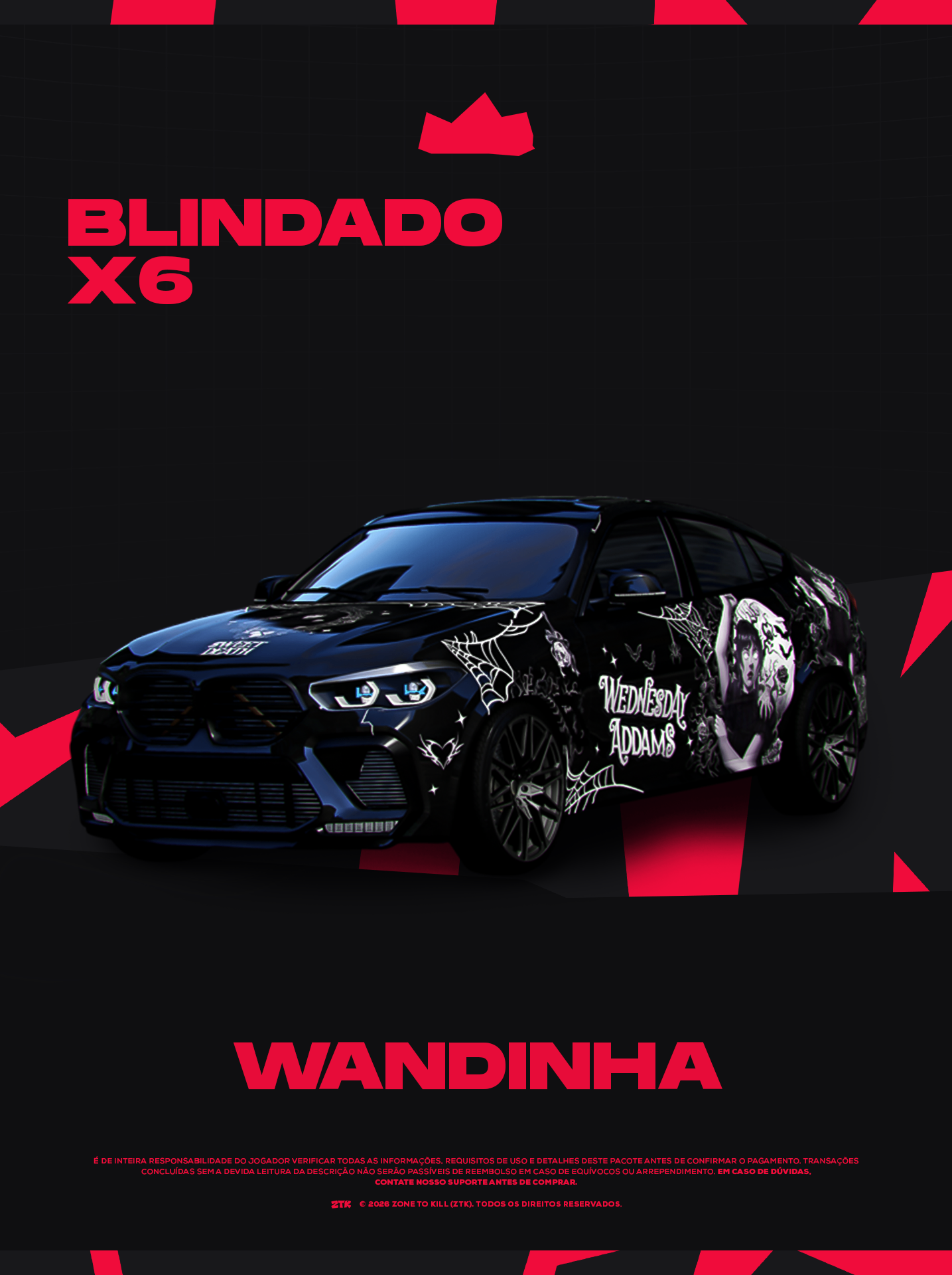 X6 WANDINHA - 30 DIAS