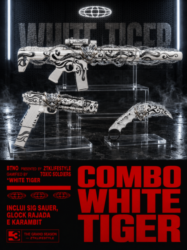 COMBO WHITE TIGER + VIP MYTHICAL - 3 DIA