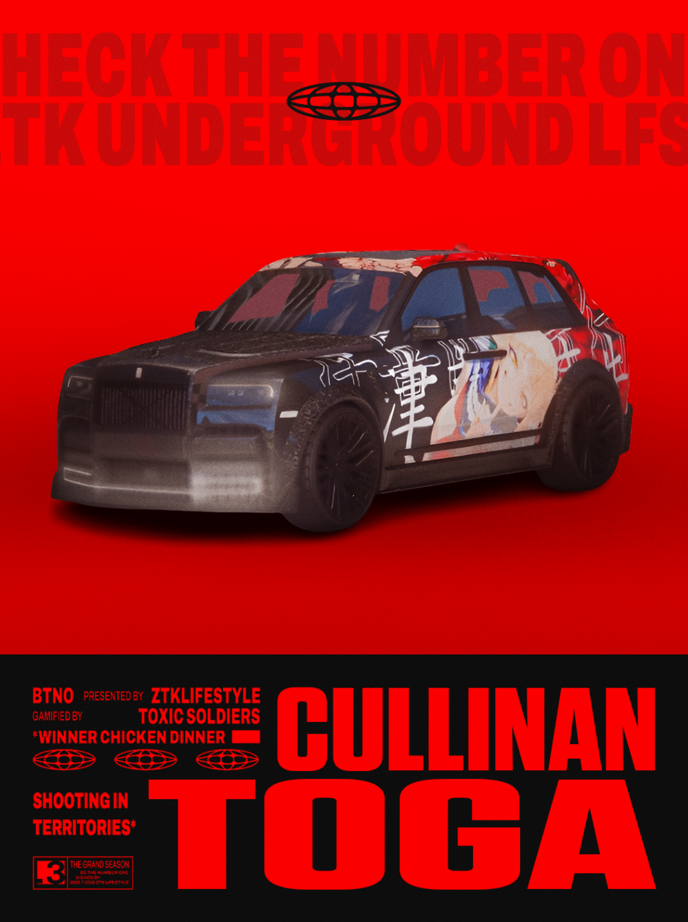 CULLINAN TOGA - 30 DIAS