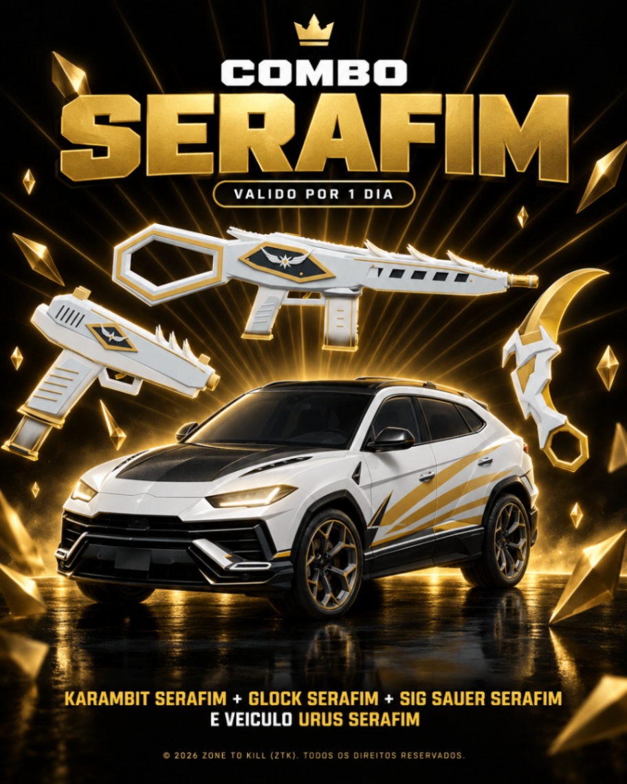 COMBO SERAFIM + VIP MYTHICAL - 1 DIA