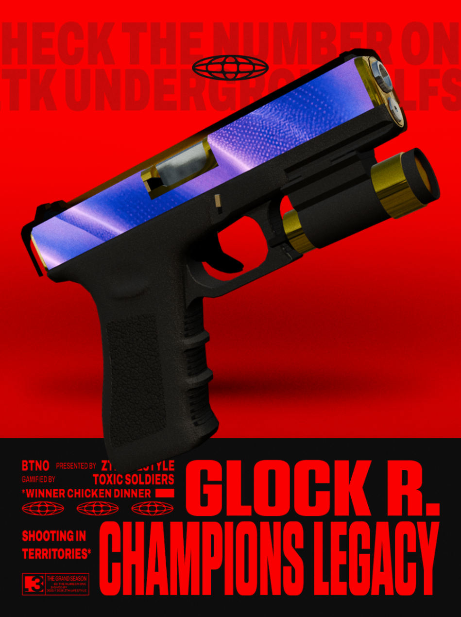 SKIN GLOCK CHAMPIONS - 15 DIAS